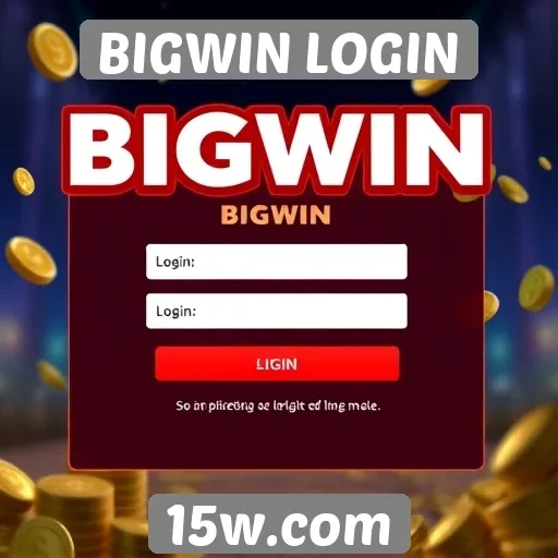 Análise da interface do usuário do BIGWIN LOGIN